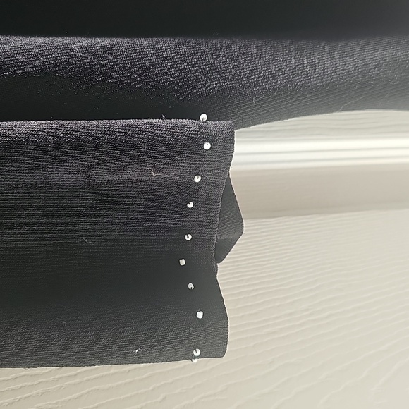 Vintage Coldwater Creek Black Long Sleeve Sweater W Beaded Bodice 1X - Picture 5 of 13